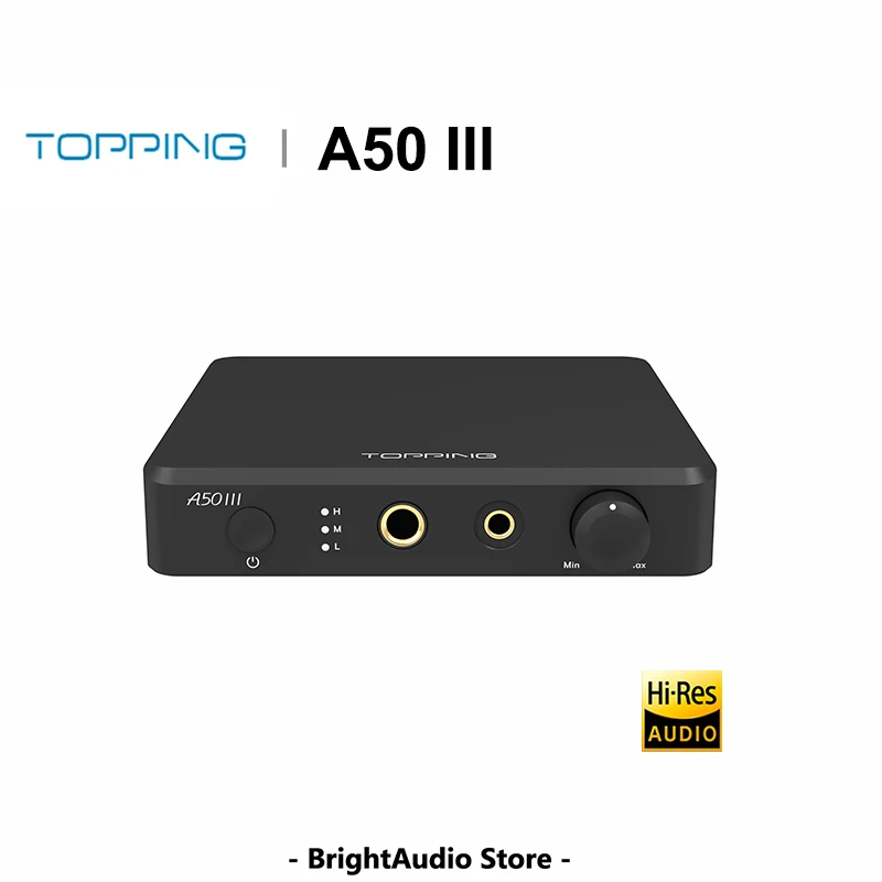 TOPPING A50 III AMP مضخم ضوت سماعات الأذن NFCA وحدات طرف واحد/مدخل متوازن خيال HPA لسطح المكتب