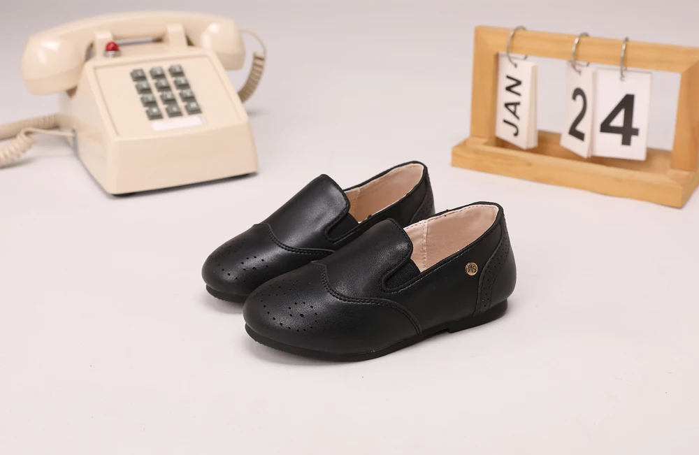 AS Kinderschuhe Marken-Kinderschuhe Baby Mädchen Lederschuhe Kleinkind Prinzessin Ballerinas Jungen Brogue Oxford Weiche Plateau Mary Jane Schuhe – Detail 25