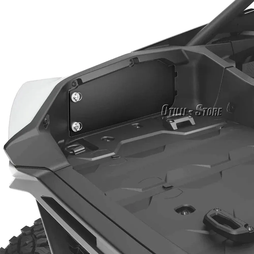 UTV 2024 For CAN-AM MAVERICK R Black Rear Storage Left and Right Bed Side Doors Kit For Can Am Maverick R Accessories