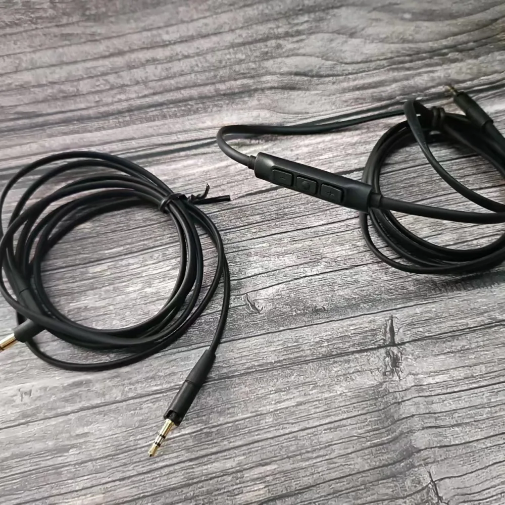 High Fidelity Audio Cable For Sennheiser HD400S HD450BT HD4.30 Replacement Headphone Cord Wire Gold Plated Connector Part