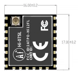 Hi-07S Hi-07SL Carry Hi3861 Hi3861L I-PEX 2.4G WIFI module 32bit microprocessor NodeMCU Hi-07S-Kit NodeMCU Hi-07SL-Kit