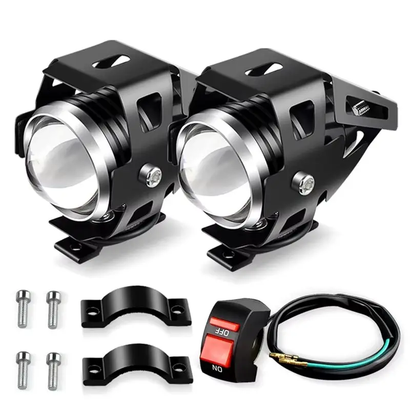 Firmly U5 Motorcycle Headlamp LED Spotlight Fog Light For HONDA XLV 600 650 700 TRANSALP, NX 650, FMX 650, XRV650, TRX 300EX