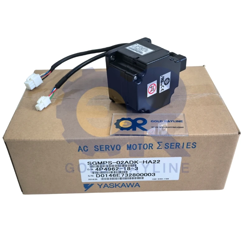 New In Box Yaskawa SGMPS-02ADK-HA22 Servo Motor In Stock