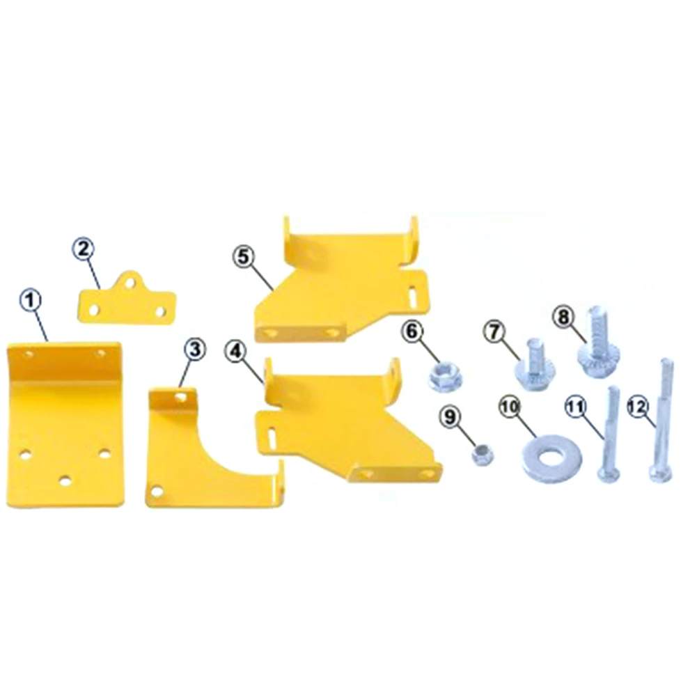 125255 Hydraulic Transmission Brackets Kit For Zero-Turn Mowers New Brackets With Hardware Includes 552564 552565