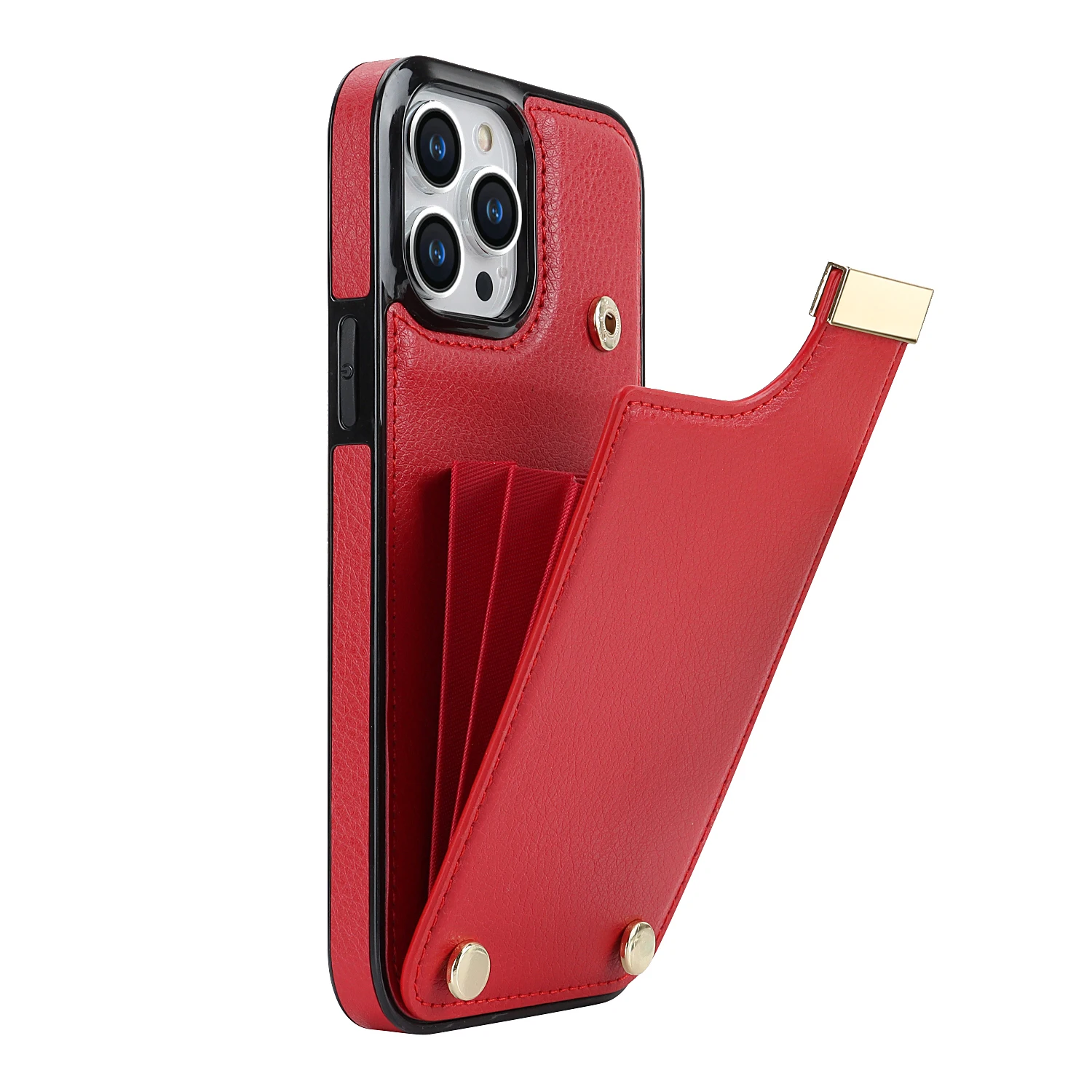 Mode Leder Brieftasche Handy hülle für iPhone 16 15 Pro Max 14 13 12 11 xs 7 8 plus Orgel karten halter Anti-Drop stoß feste Abdeckung