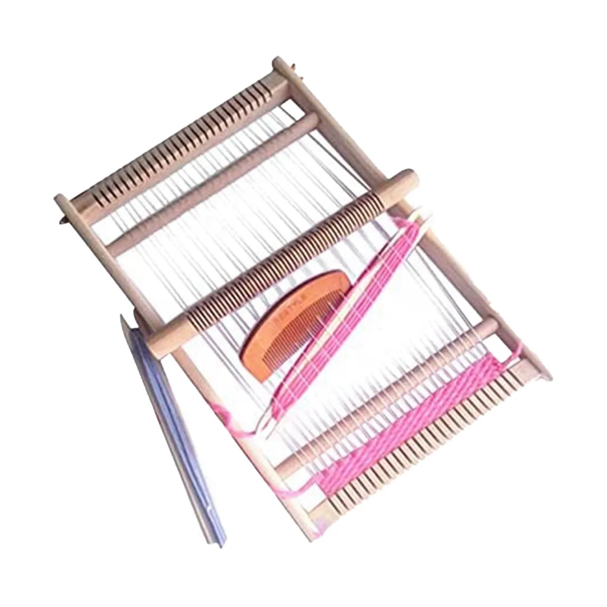 

Kids Educational Toys Developmental Toys Knitting Loom DIY Weaving Kit DIY Kids Toys Wood Weaving Loom