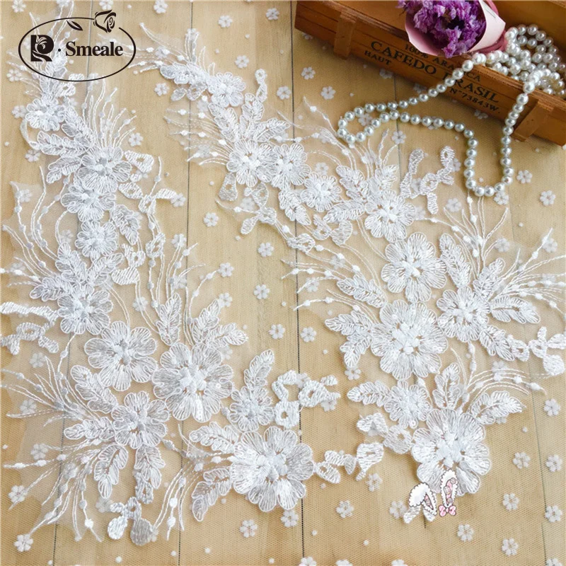 5Pair/10pcs  Lace Flowers, 10 Color Bride Accessories, Sewing DIY Material, Finished Flower Accessories. RS317