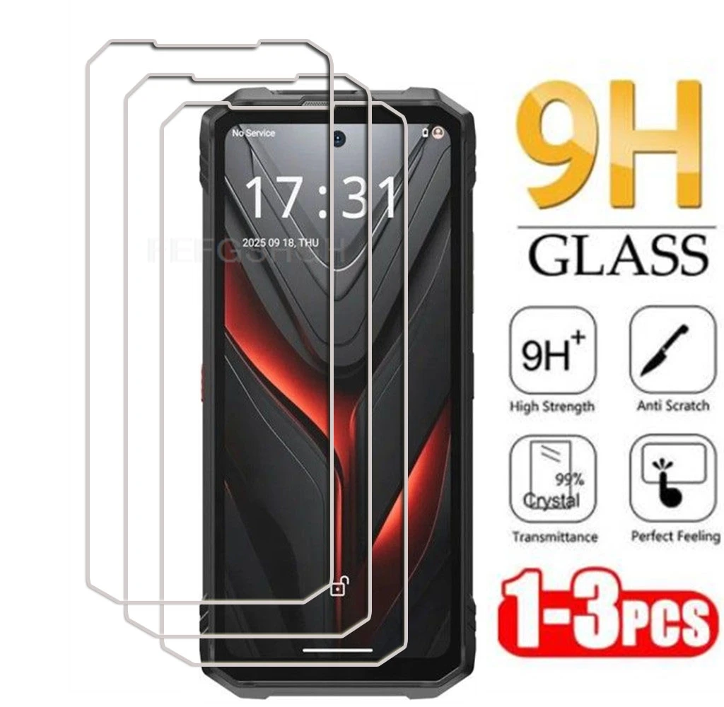 1-3 PCS 9H HD Tempered Glass For HOTWAV Note 16 6.9