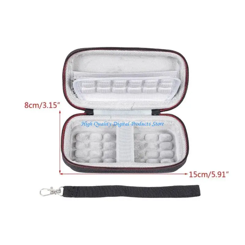 U2JE Durable EVA Hard Case for TUF Gaming SSD EVA Handbag with Strap