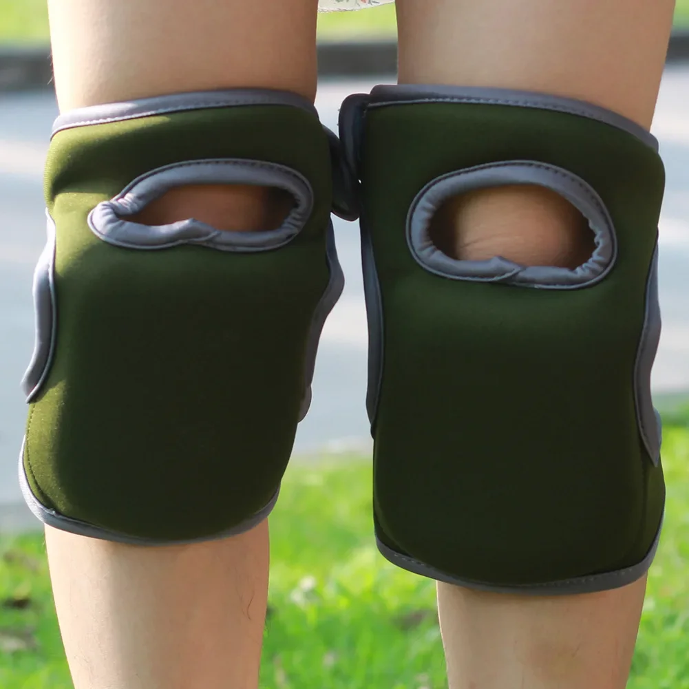 Waterproof and Thickened Sponge Elastic Protection Knee Pads 1 Pair Outdoor Weeding Kneeling Gardening Knee Pads Household