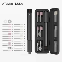 DUKA ATuMan Mini Drill Electric Carving Pen Variable Speed Rotary Engraver Pen Polishing Angle Grinder Home DIY HandTool Kit