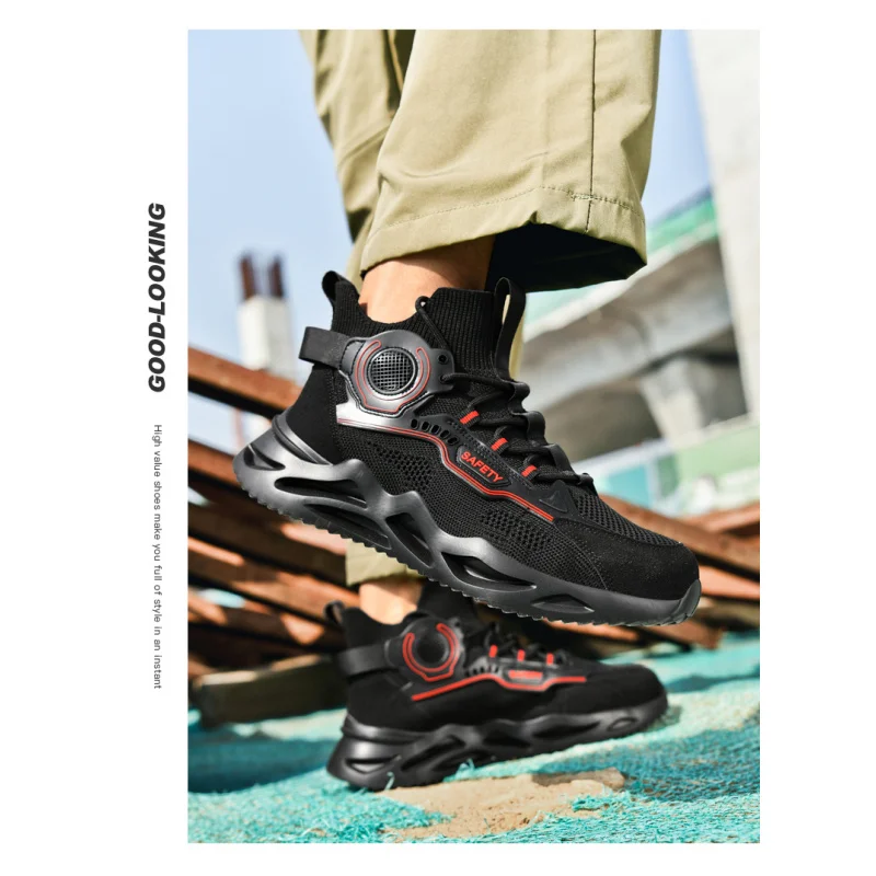 أحذية الخريف الرجالية 2025 الأكثر مبيعًا - أحذية رياضية شبكية قابلة للتنفس، أحذية جري ممتصة للصدمات، تدريب سريع، هيكي مضاد للانزلاق