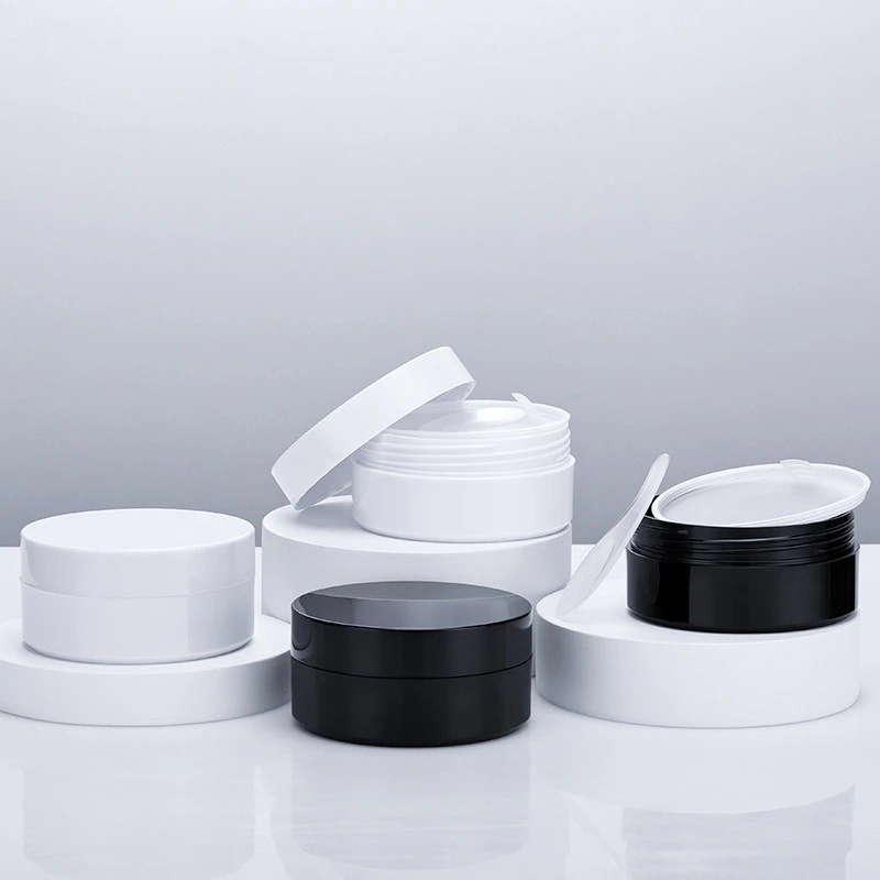 100g PET Wide Mouth Jar 76-Thread, Empty Mask Eye Cream Container, Refillable Hair Mask Mud Mask Pot