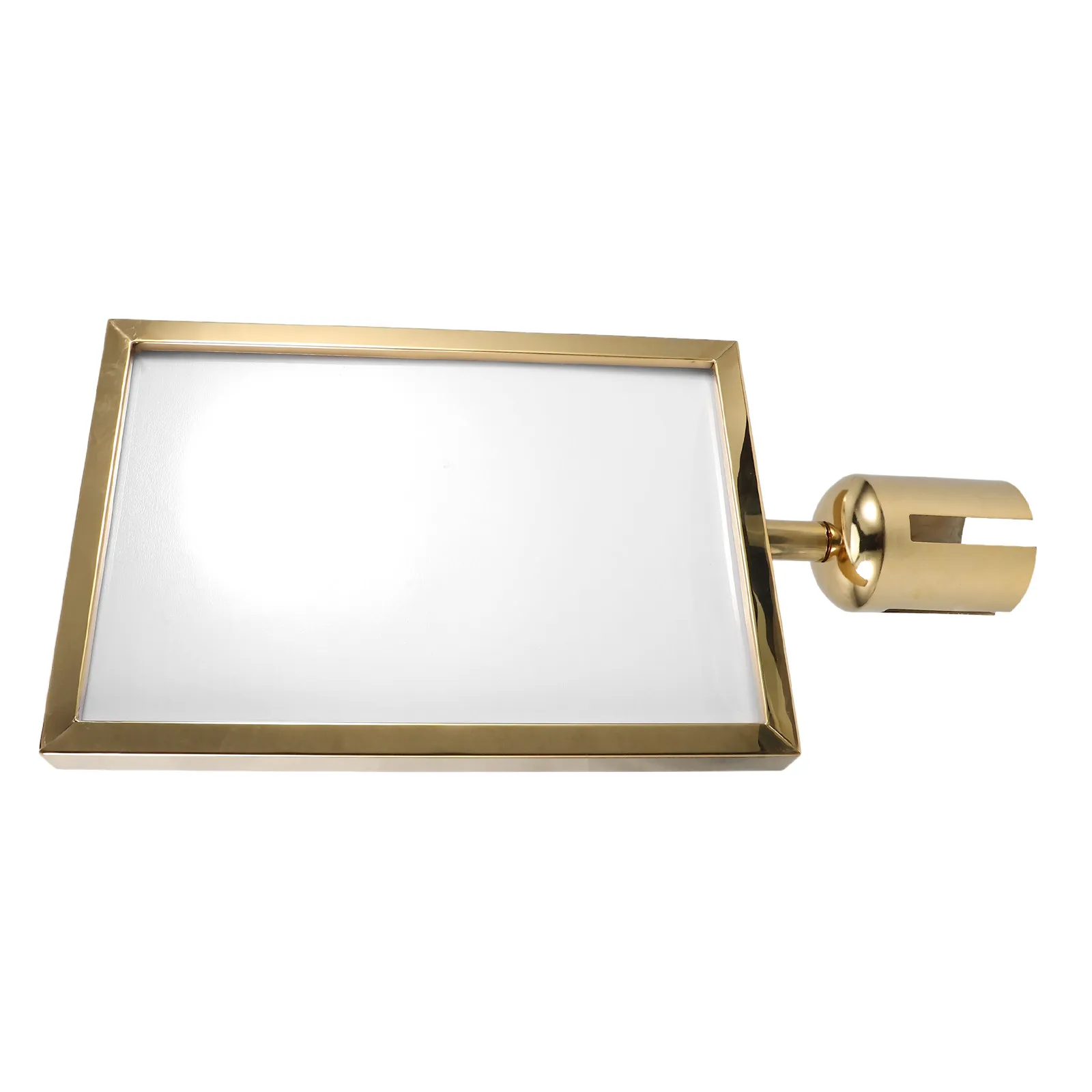 A4 Stainless Steel Stanchion Sign Holder Commercial Crowd Control Queue Barrier Sign Frame Poster Display A Frame Signs