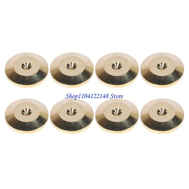 P9FA 8Pcs/set Aluminum Alloy Speaker AMP Isolation Pad Preamp DAC Mat Floor Base HIFI DIY Accessories