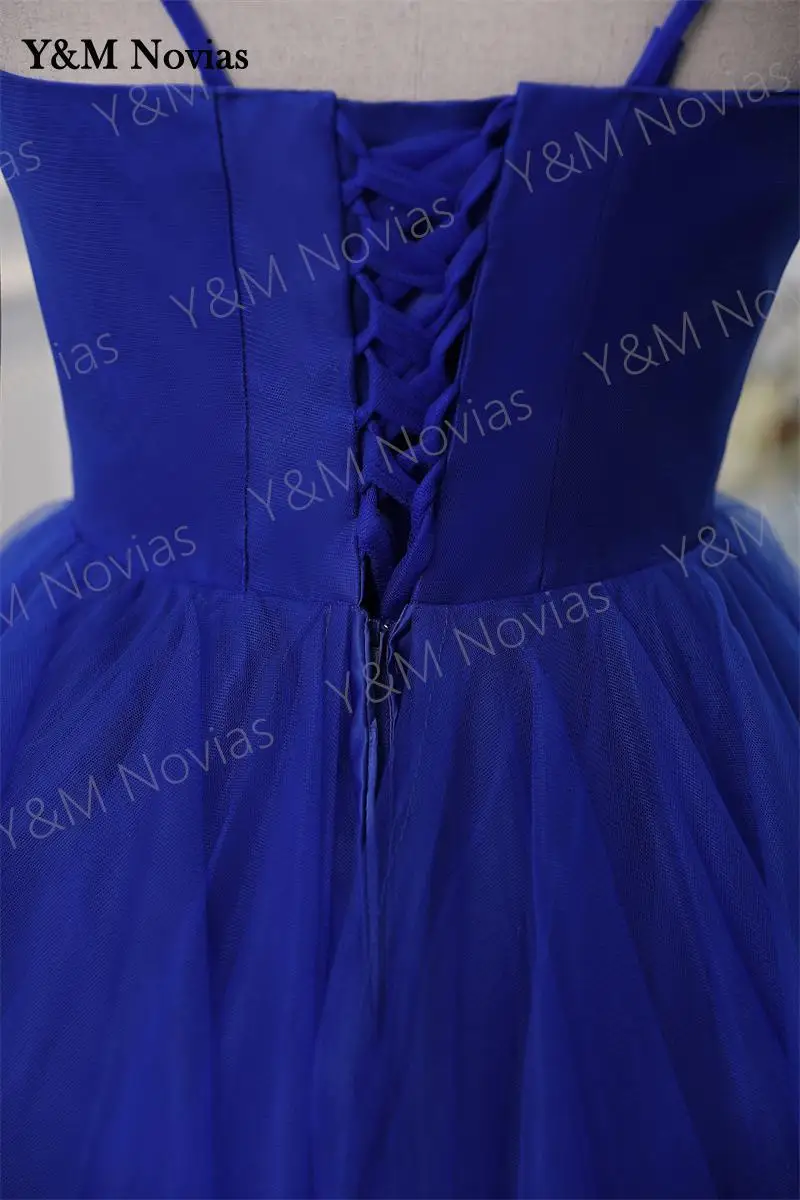 V Neck  Custom Color Quinceanera Dresses Dresses Spaghetti Strap Prom Dress High Waist Evening Gowns Party Dress Robe de soiree