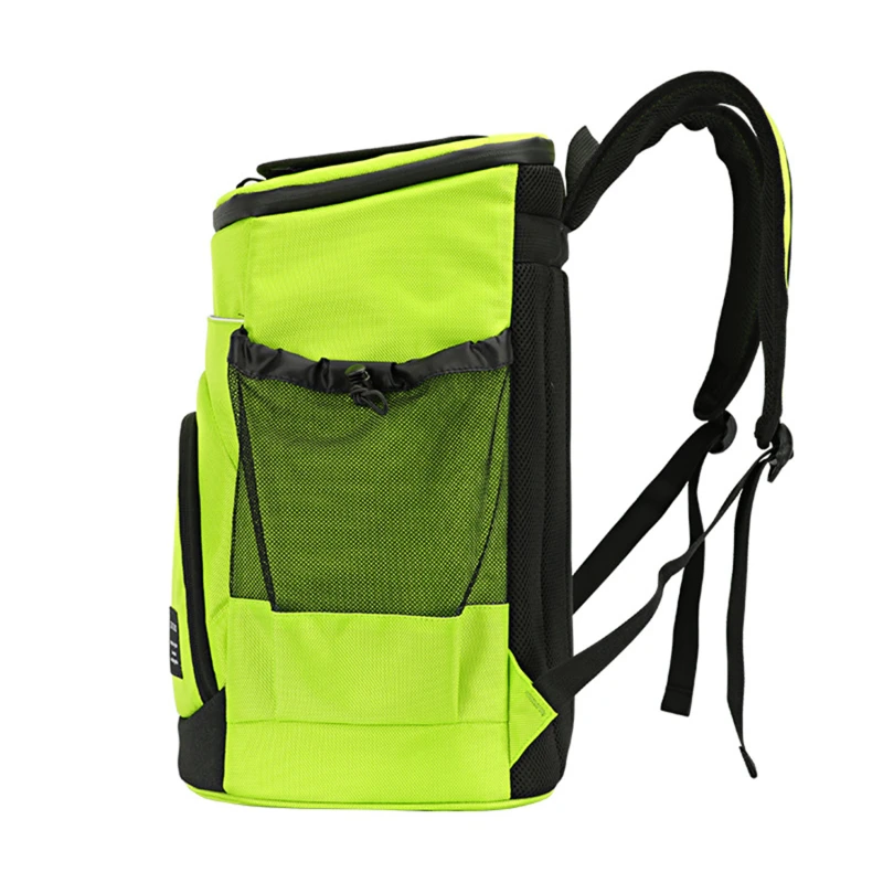 30L Kühlschranktasche, weich isolierter Kühlrucksack, thermischer isothermer Kühlschrank, Reisen, Outdoor, Strand, Eisbier-Rucksack