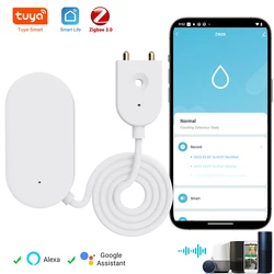 Tuya Zigbee Leak Sensor Water Leakage Detector Leakage Sensor Water Sensor Prevent Water Leakage For Smart Home SmartLife