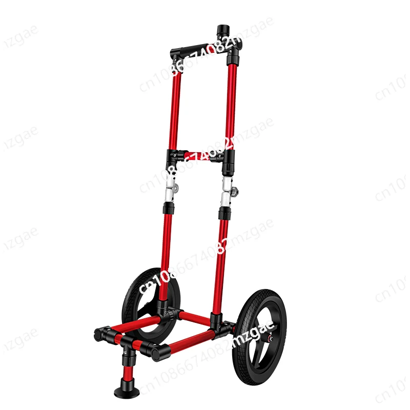 

Electric vehicle trailer bicycle rear trailer camping fishing camping outdoor riding inflatable wheel trailer