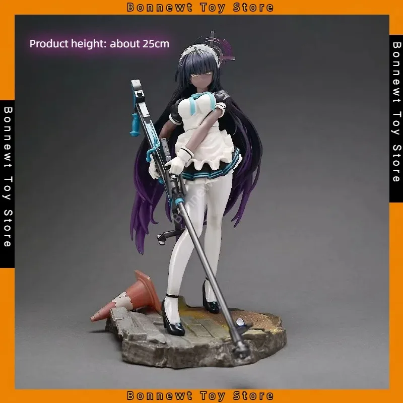 

New 25cm Blue Archive kakudade karinn Figures, 2D, beautiful girl models, case ornaments, gifts