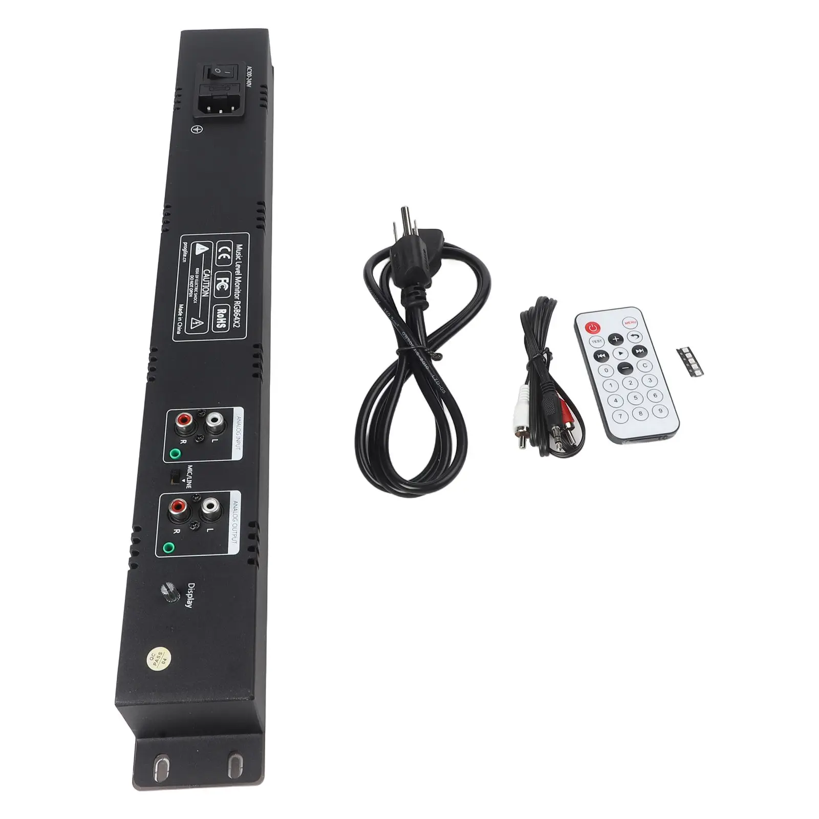 

Innovative LED Spectrum Analyzer Featuring Voice Activation and Customizable Brightness Levels for Enhanced Viewing Experience