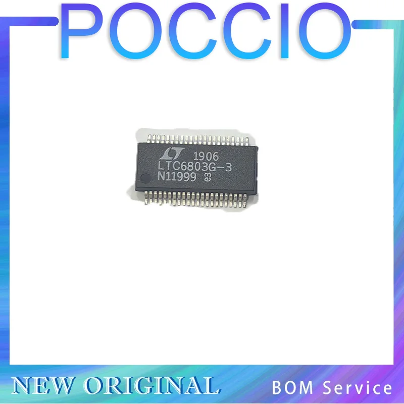 LTC6803IG-3 LTC6803HG-3 LTC6803 - 12 Channel Multicell Battery Monitor with Daisy Chain Interface, Generation 2