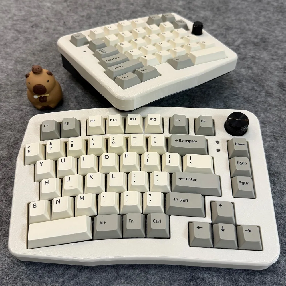 Balice80 Alice Split Keyboard Wired Ergonomics Support Qmk/Vial Hot-Swap Office Keyboard Gasket 3D Printing Pc Accessories Gifts