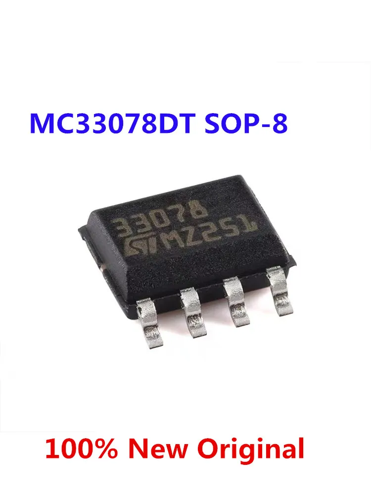 5 قطعة 100% جديد MC33172DT 33172 MC33078DT 33078 MC1458DT 1458 SOP-8 رقائق أصلية جديدة ic #1