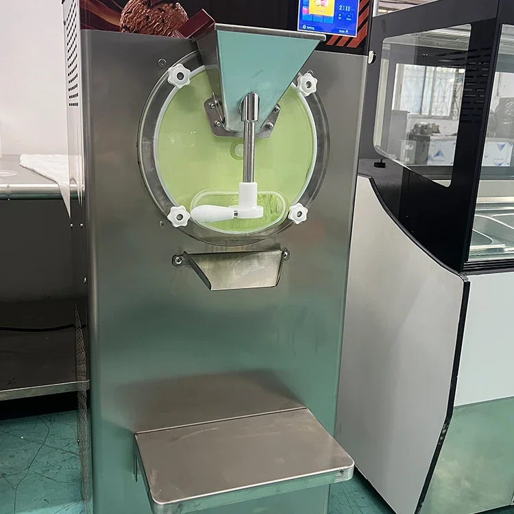 

Stainless Steel High End Hard Ice Machine Large Capacity Ice Cream Manufacturing Machine