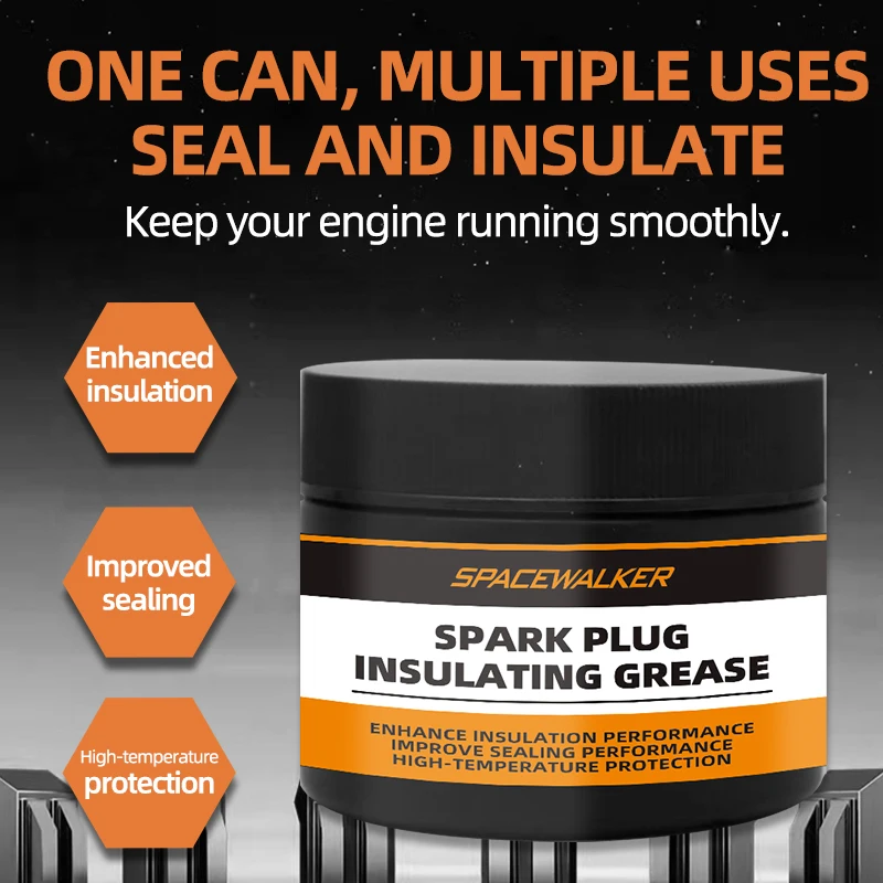 سيارة شرارة المكونات العازلة الشحوم الجهد العالي العازلة ملف الإشعال سيليكون الشحوم درجة الحرارة المقاومة للتآكل