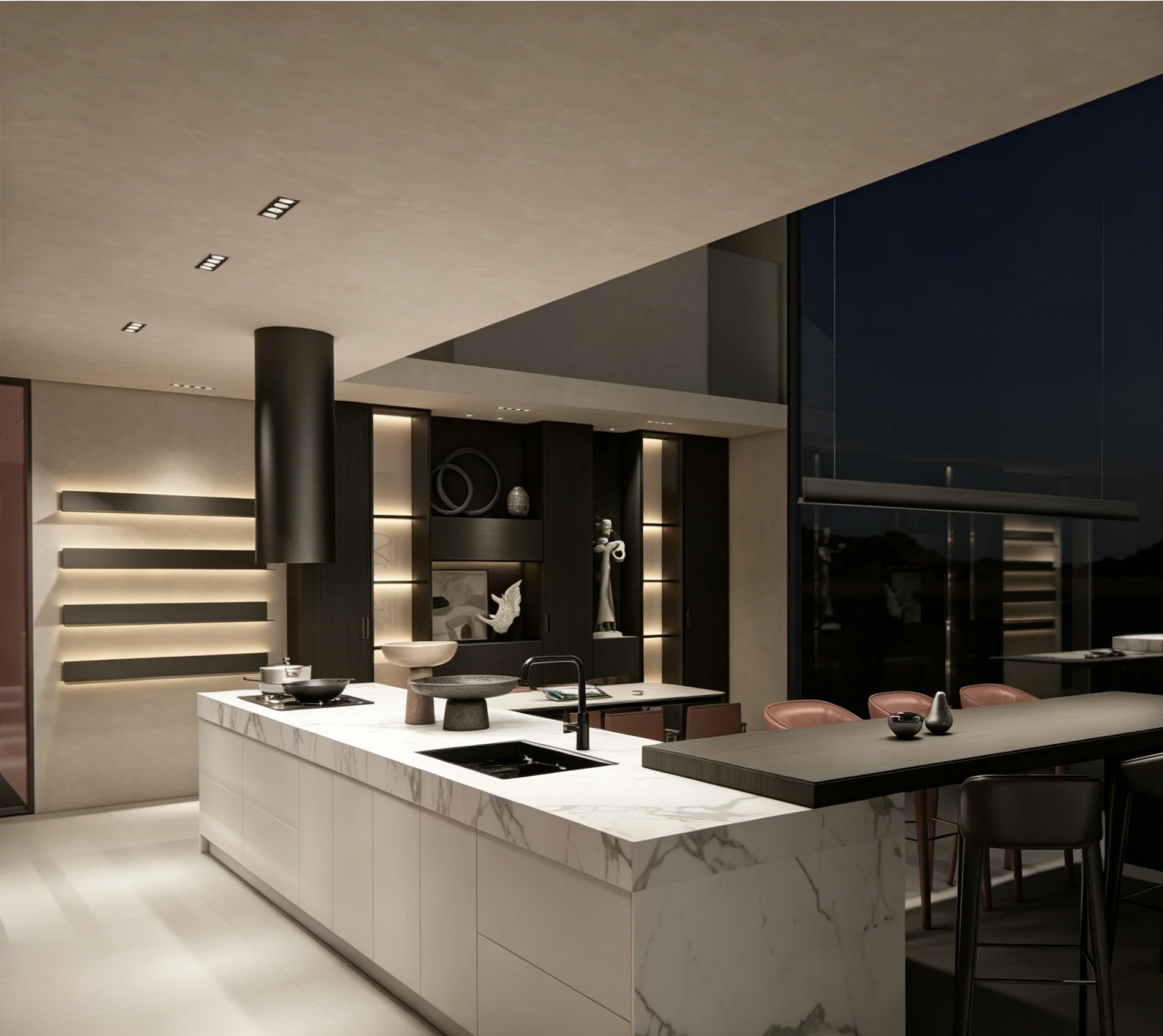 # Donker houtnerf sinterstenen - Commercial Kitchen Projects recensie en prijs