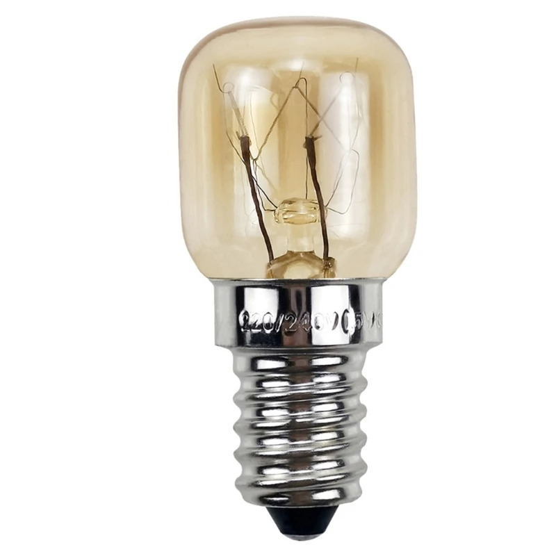 2 個 220V E14 300 度高温耐性電子レンジ電球調理器ランプ照明電球 15/25 ワットドロップシッピング