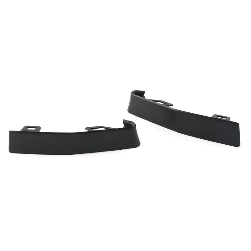 ABUM-1 paire de garniture de moulage latérale de pare-chocs avant de voiture ABS noir adapté pour Land Rover Range Rover Velar 2017-2021, R & L LR105599 LR10