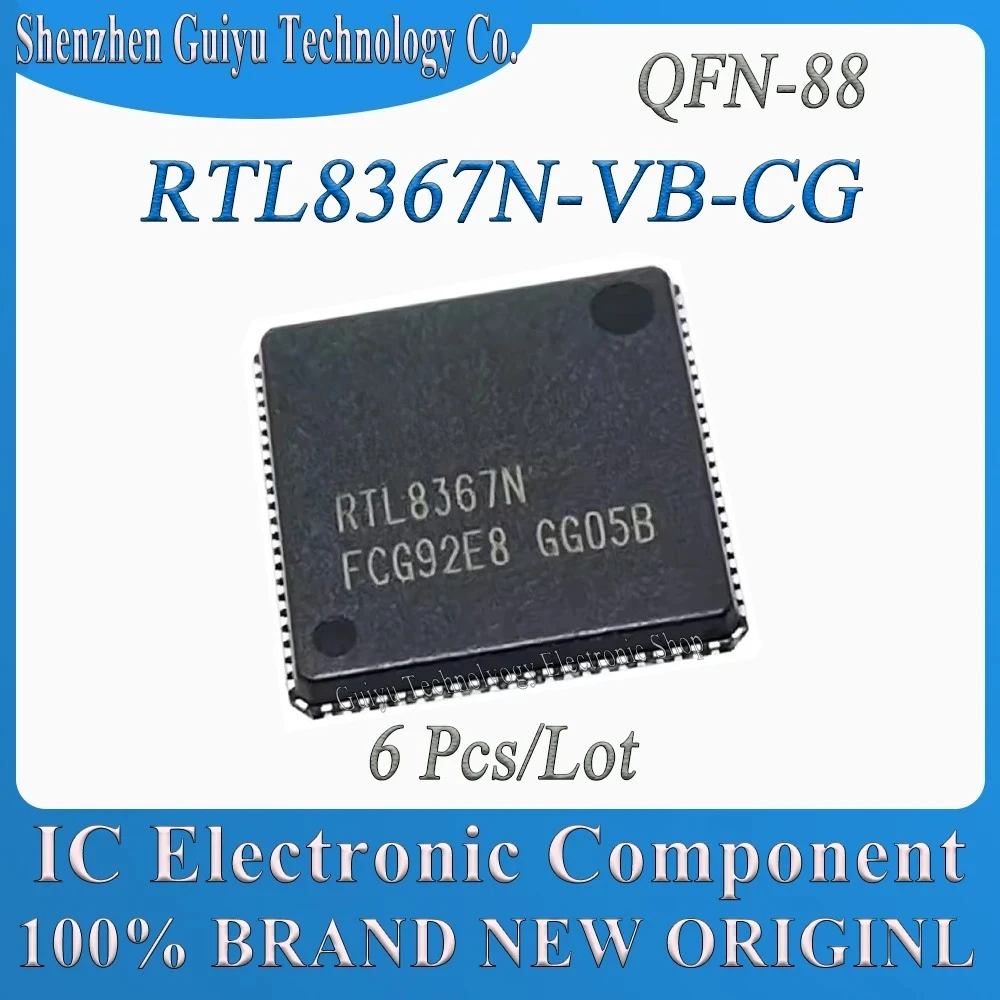 6 Pcs/Lot RTL8367N-… - image