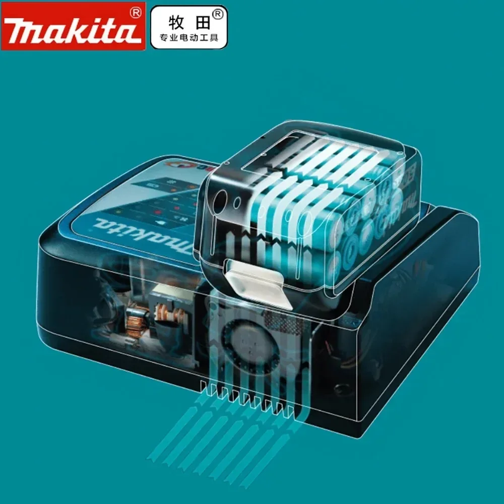 Imagem -03 - Bateria do Íon de Lítio de Makita 6ah 5ah 3ah 18v Bl1830b Bl1850b Bl1850 Bl1840 Bl1860 Bl1815 Original Novo