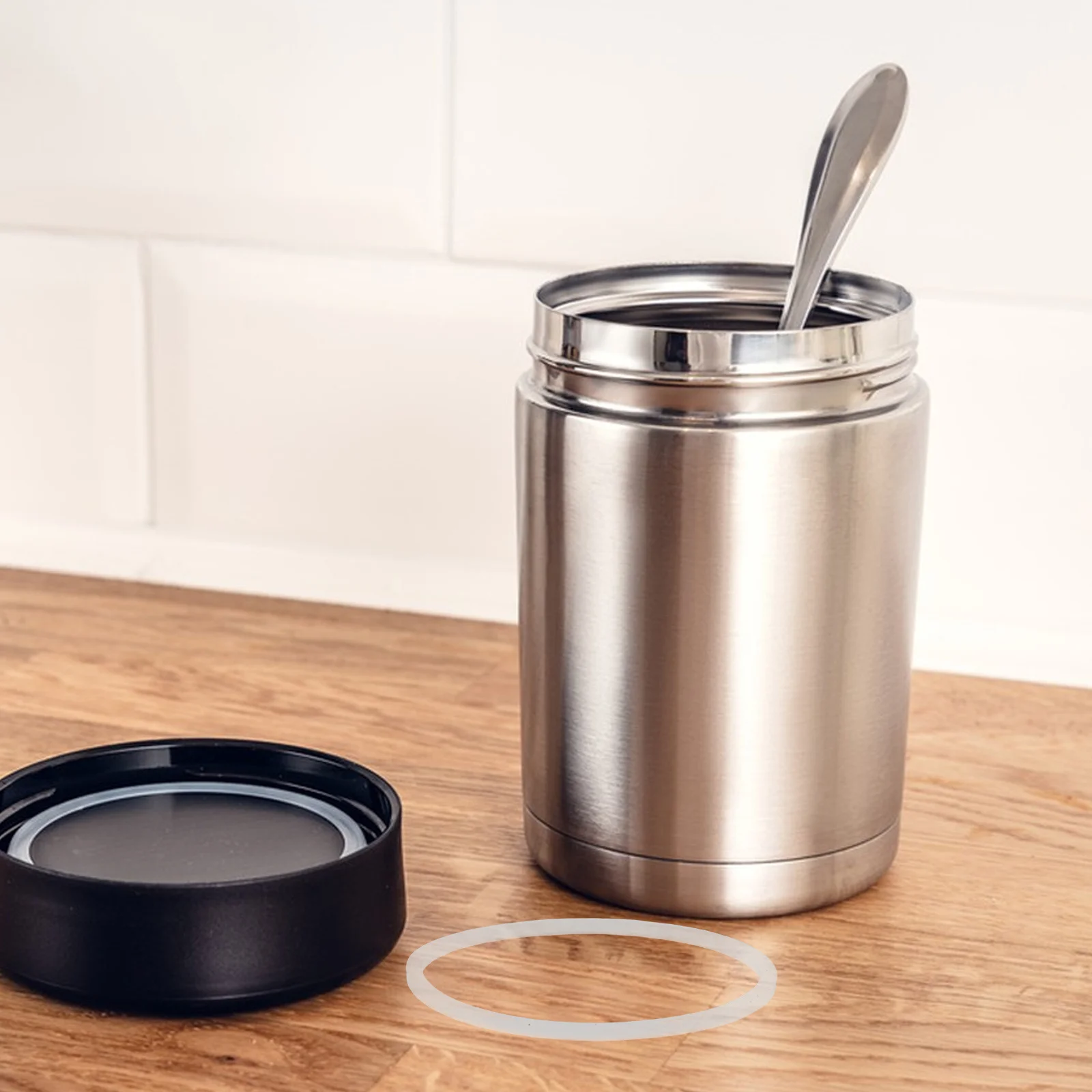 

5Pcs Silicone Mug Lid Sealing Rings Reusable Leakproof Seal for Stainless Steel Tumbler Water Bottle Accessories Travel Use