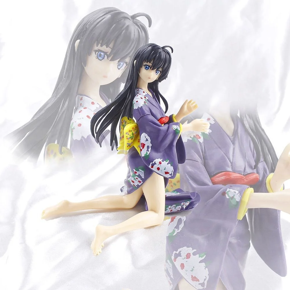 12CM My Youthful Love Story Kimono und Yukata Yukinoshita Yukino PVC-Figur Modellstatue Sammlerstück Desktop-Dekoration Spielzeug