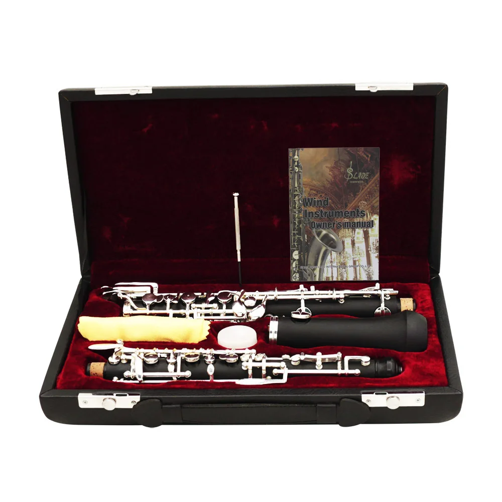 China Factory Sells Bakelite Tube Body For Beginners To Practice Playing 22 Key Fully Automatic Silver Plated Oboe