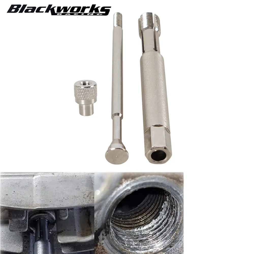 

14 мм инструмент для ремонта резьбы заднего резьбы 640811 Высокое качество для свечей зажигания обрастальные резьбы резьбонарезающий инструмент