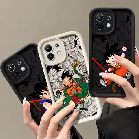 Gokus Silicones Phone Case for Oppo A6X A6 A5x A5 A60 A3 A3X A98 A78 A58 A38 A57 A76 A17 A94 A55 A54 A79 F29 F31 Pro Plus 4G 5G
