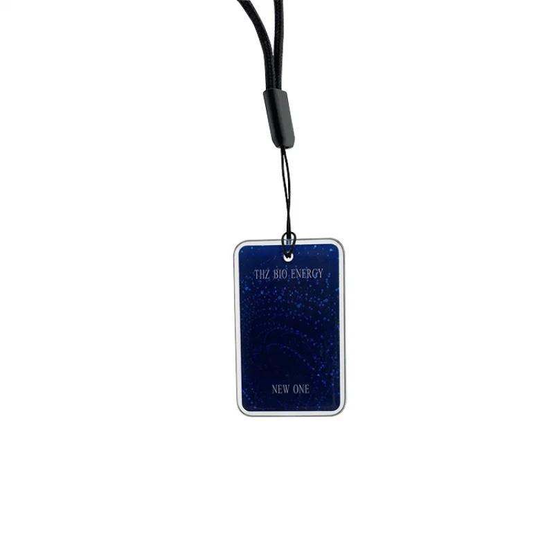 Velvet bag terahertz chip bioenergy card pendant