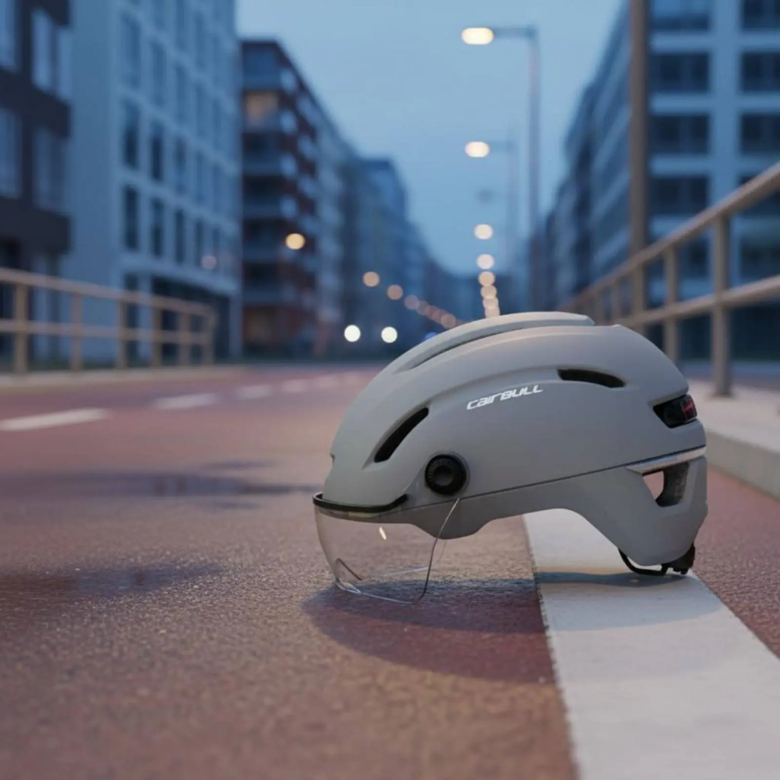 Electric Bicycle Commuter Helmet NTA 8776 Certified City Cycling Helmet Sports Safety Gear Rear Light Shockproof for Commuters view 4