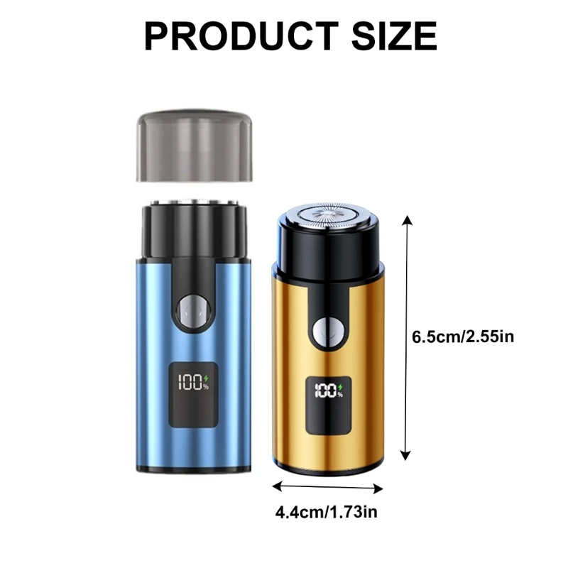 جهاز الحلاقة الكهربائية، ماكينة حلاقة كهربائية صغيرة، أداة حلاقة قابلة لإعادة الشحن، هدية للأفراد المشغولين دروبشيب