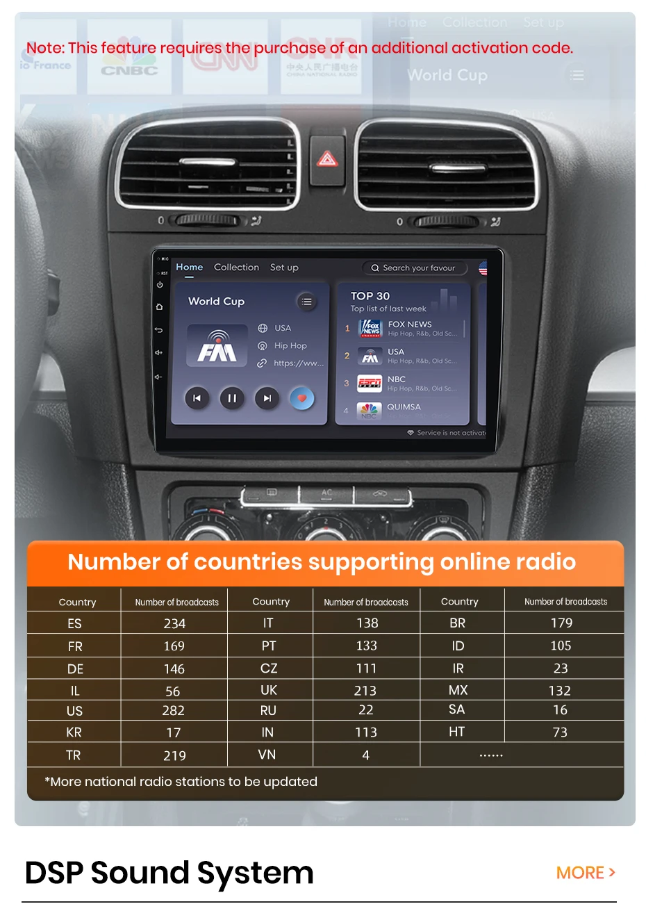 AWESAFE 9-Zoll-Android-Radio für Opel Combo Corsa Tigra 2001-2011, kabelloses CarPlay & Android Auto, GPS-Navigation, Multimedia, Unterstützung für Lenkradsteuerung, Subwoofer, Verstärker, Rückfahrkamera, mit CAN-BUS Plug-and-Play, DAB+ Digital-Autoradio, 2-DIN-Autoradio-Stereoanlage – Detail 18