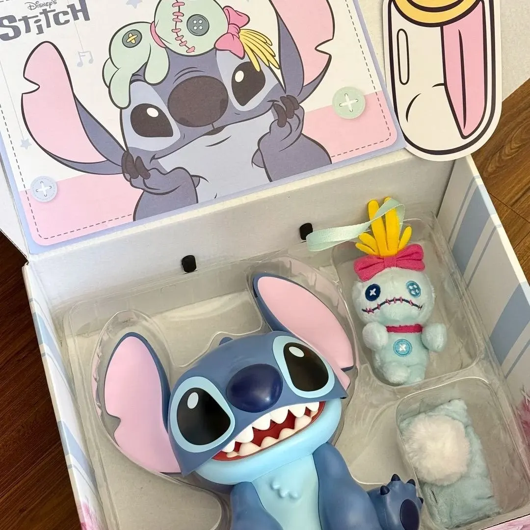 

Martube New Lilo & Stitch Series Stitch Speaker Figurines Toy Girls Desktop Collections Ornaments Stitch Speaker Peripheral Gift