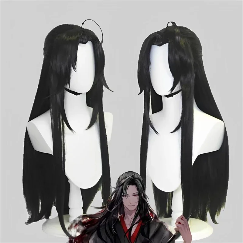 

Парик Yiling Patriarch из аниме Mo Dao Zu Shi Косплей Grandmaster of Demonic Wei Wuxian Косплей Ancientry парик для Хэллоуина