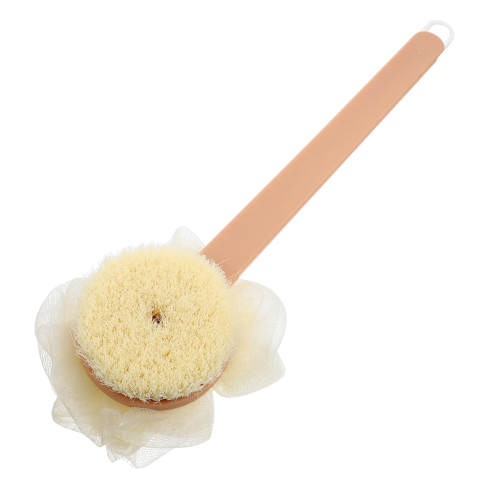 

Long H Bath Brush Round Puff Soft PP Material Body Scrubber Long H Ball Shower Balls Bathroom Accessories Easy Storage