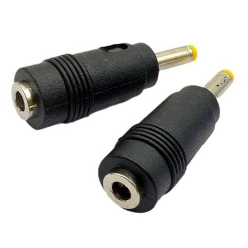 Máy tính xách tay động Bộ sạc DC3.5x1.35mm sang DC4.0x1.7mm Bộ chuyển đổi sạc Đầu chuyển đổi nguồn điện Bộ chuyển đổi màu đen