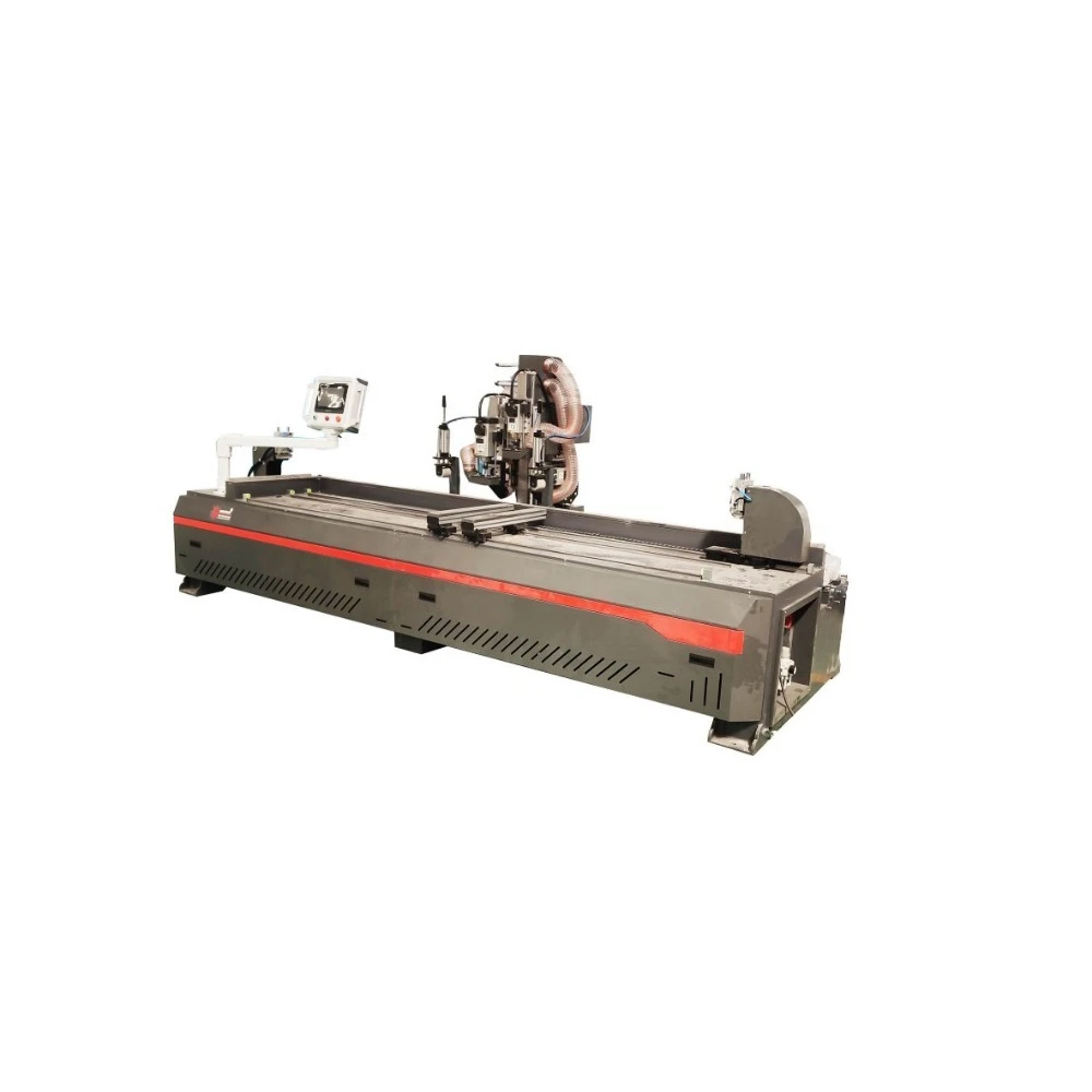 SMARTECH CNC Dovetail Tenoner Machine Full-automatic Solid Wood 5.5kW Power 3-Year Warranty Easy Operation-Precision Hole