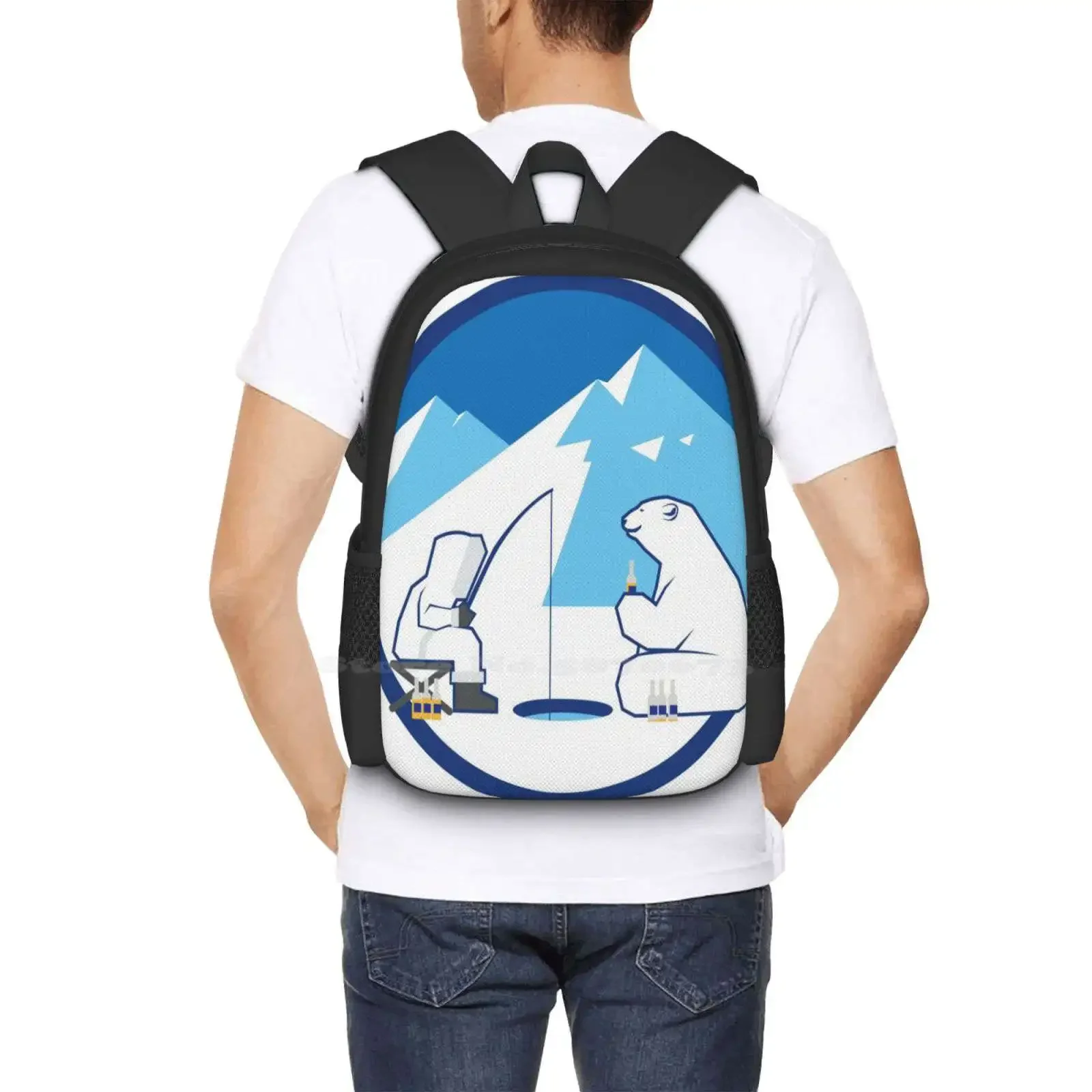 Iceholes حار بيع المدرسية على ظهره حقائب الموضة Bhl Fhl البيرة الدوري هوكي هوكي الجليد نيوزيلندا